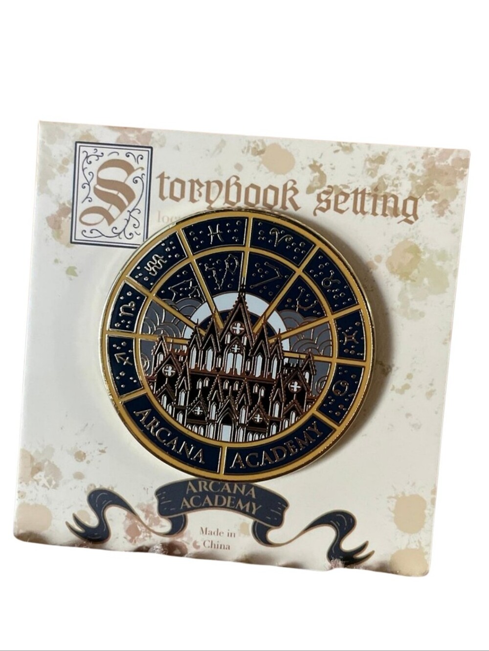 3/$20 Illumicrate Arcana Academy Storybook Setting Magnet